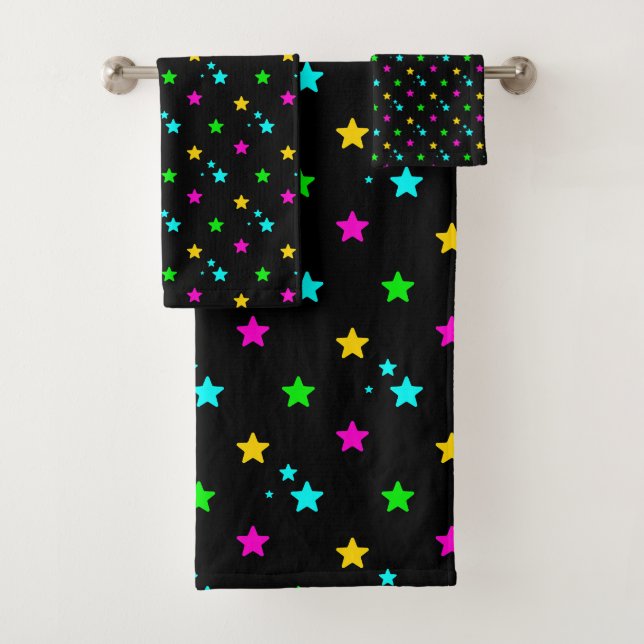 Silent Galaxy Bath Towel Set (Insitu)
