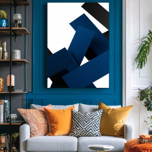 Silent Geometry Canvas Print