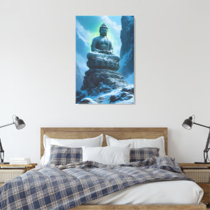 Silent Guardian of the Peaks Canvas Print