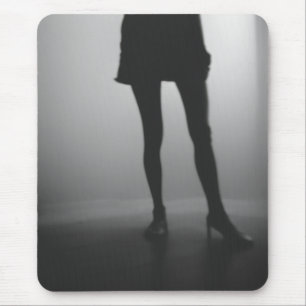 Silent Hush at Heels Mouse Pad