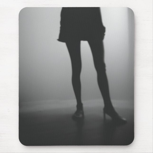 Silent Hush at Heels Mouse Pad (Front)