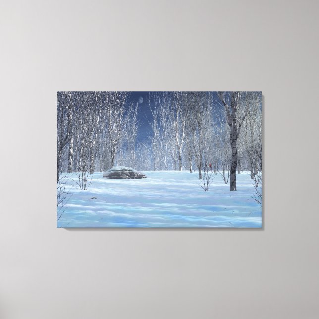 Silent Light Canvas Print (Front)