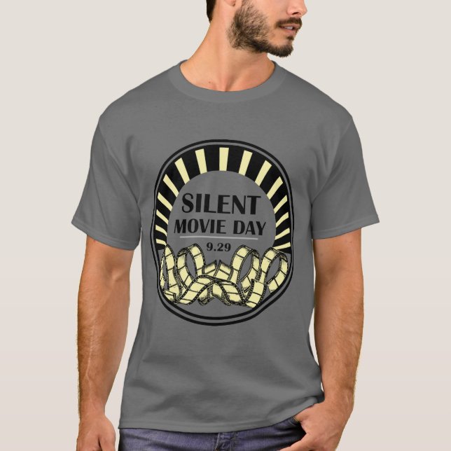 Silent Movie Day Men's T-shirt (Front)
