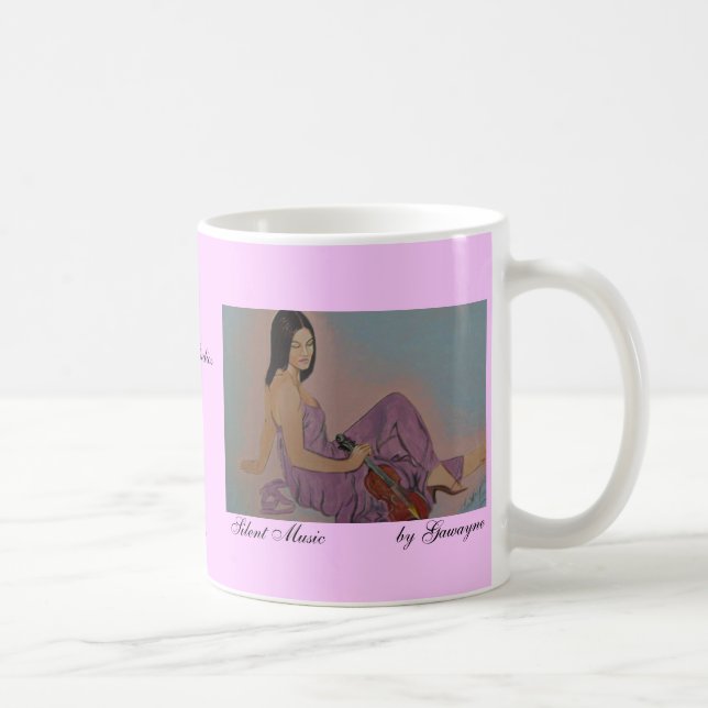 Silent Music              by Gawayne... Coffee Mug (Right)