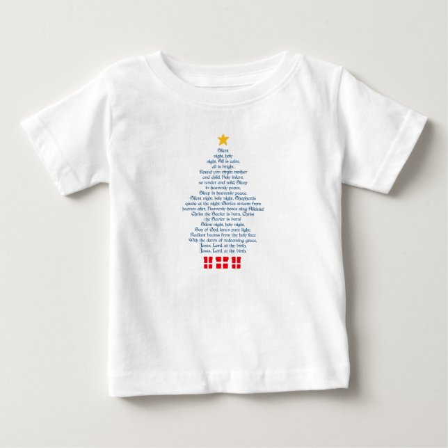 Silent Night Baby T-Shirt (Front)
