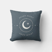 Silent Night Cosy Night Moon Stars Decorative