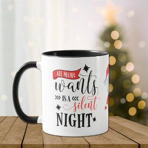 Silent Night from Santa Mama Mug