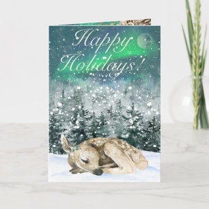 Silent Night Holiday Card