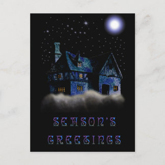 Silent Night Holiday Postcard