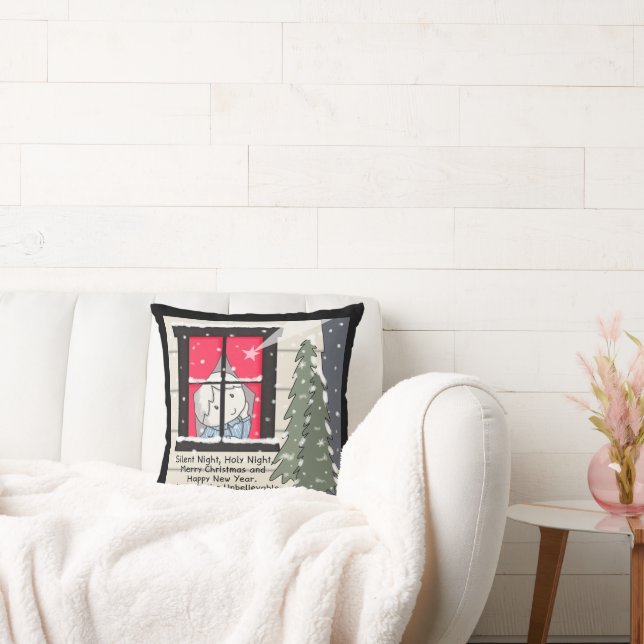 Silent Night, Holy Night Cushion (Couch)