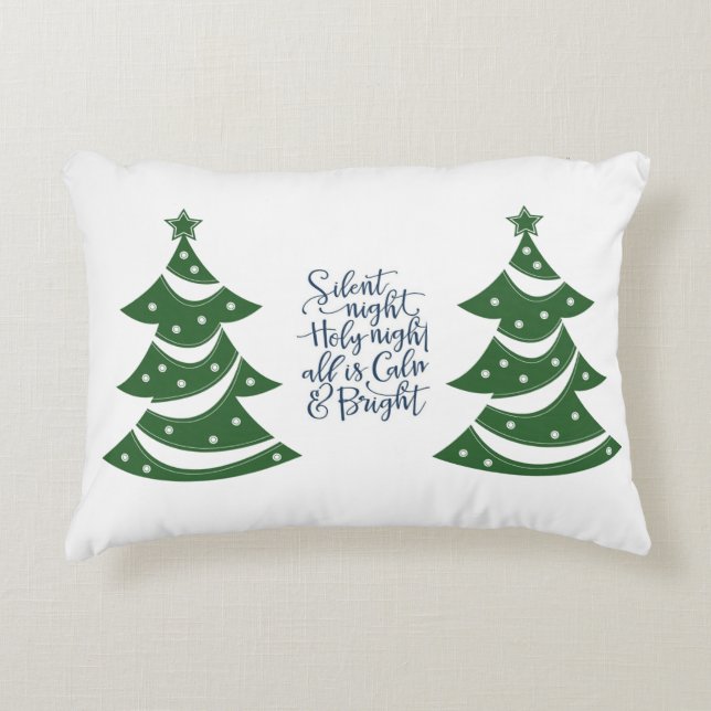 **SILENT NIGHT HOLY NIGHT** PILLOW (Front)