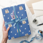 Silent Night Nativity Christmas Wrapping Paper She<br><div class="desc">For thousands of years,  the Christmas Nativity scene has been a symbol of peace,  hope,  and goodwill. The Silent Night Nativity Christmas Lumbar Pillow has a beautiful design and is a great gift for Christian families.</div>