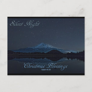 SILENT NIGHT POSTCARD