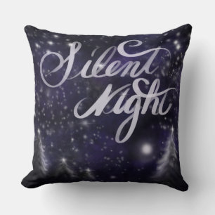 Silent night - starry night cushion