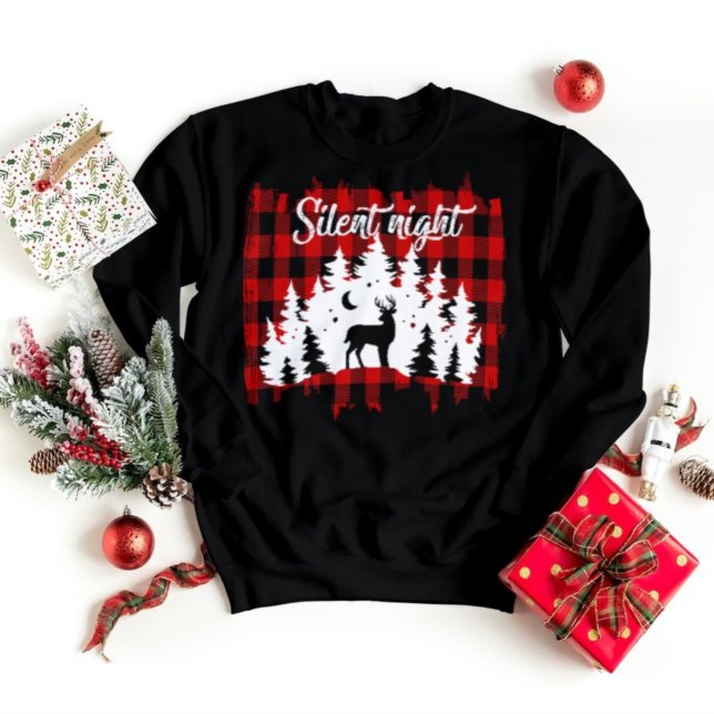 Silent Night  Sweatshirt (Creator Uploaded)
