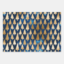 Silent Night Winter Christmas Wrapping Paper