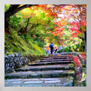 Silent Passage — (The Path) Wabi-Sabi Photo Poster