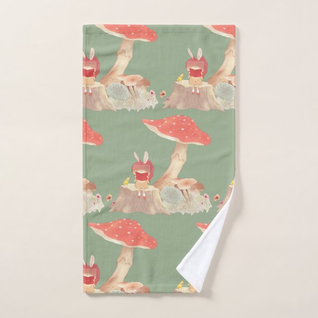 Silent Poetry Hand Towel (Hand Towel)