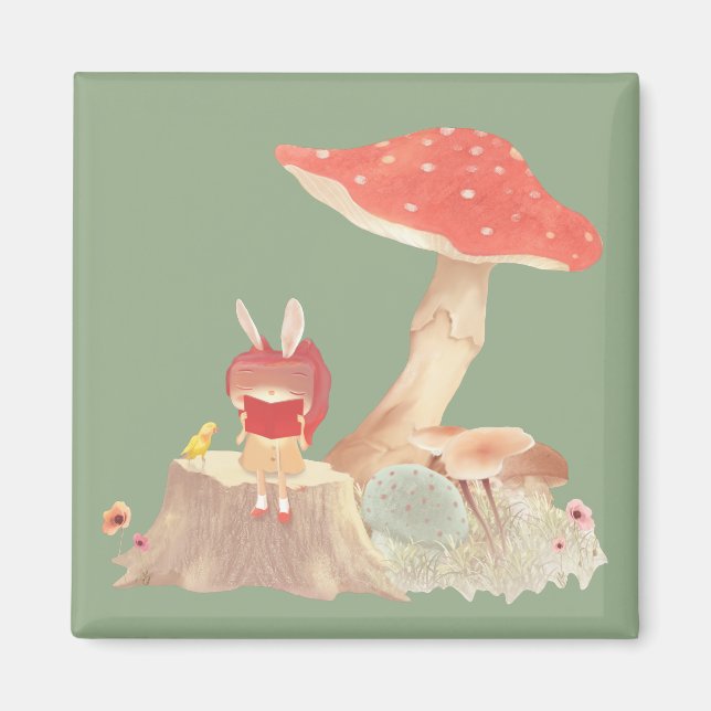 Silent Poetry Magnet (Front)