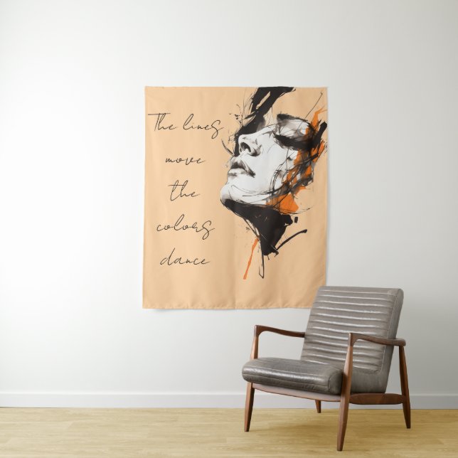 Silent Power Tapestr  Tapestry (In Situ)