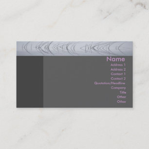 Silent Profile Card