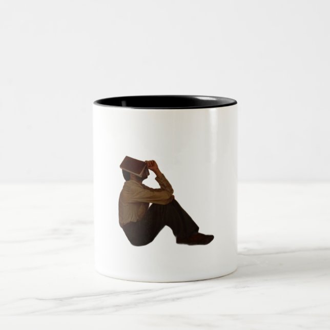 Silent Reflection Two-Tone Coffee Mug (Center)