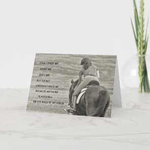 SILENT REWARD Greeting Card