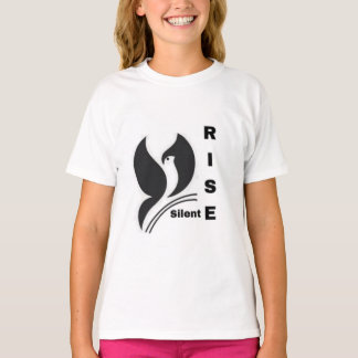 Silent Rise Bird Logo Minimalist Black Coffee Mug T-Shirt