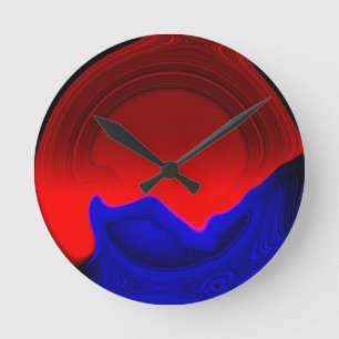 Silent Round Clock