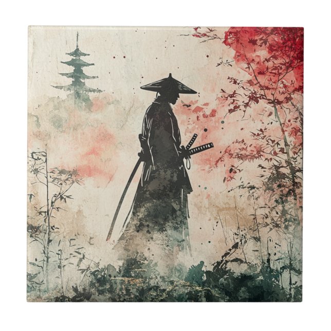 Silent Samurai Crimson Forest (1) Tile (Front)