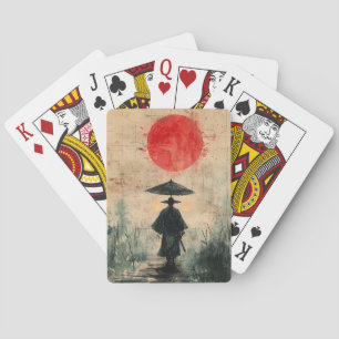 Silent Samurai Crimson Forest (2) Playing Cards