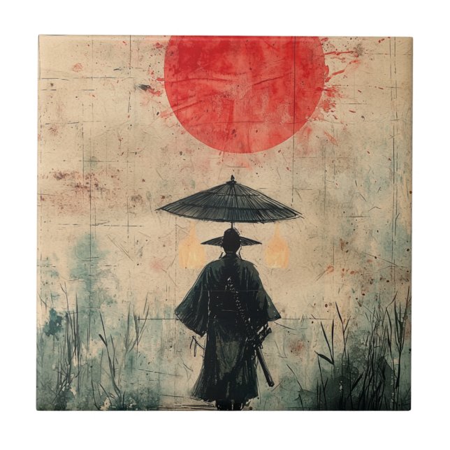 Silent Samurai Crimson Forest (2) Tile (Front)