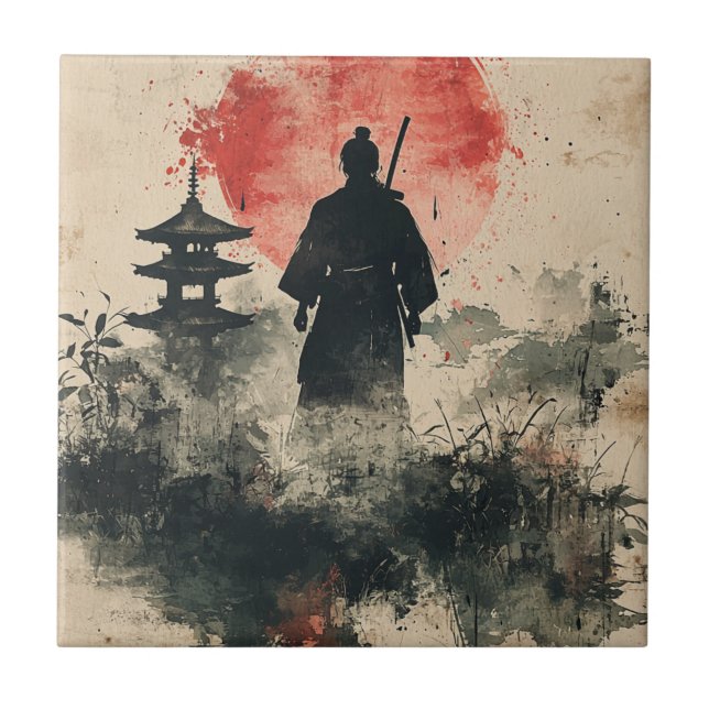 Silent Samurai Crimson Forest (3) Tile (Front)