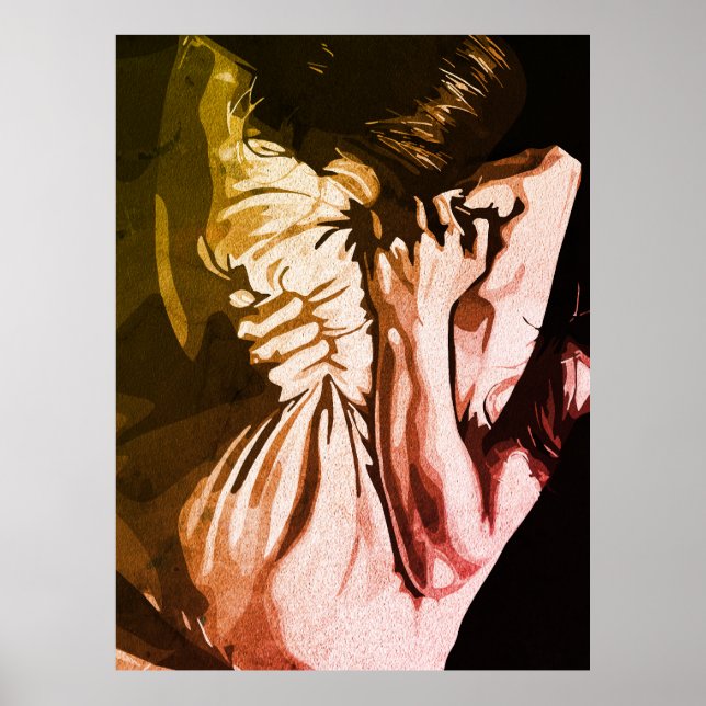 Silent Scream – Expression of Inner Turmoil Poster (Front)