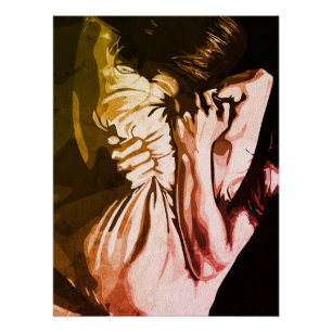 Silent Scream – Expression of Inner Turmoil Poster