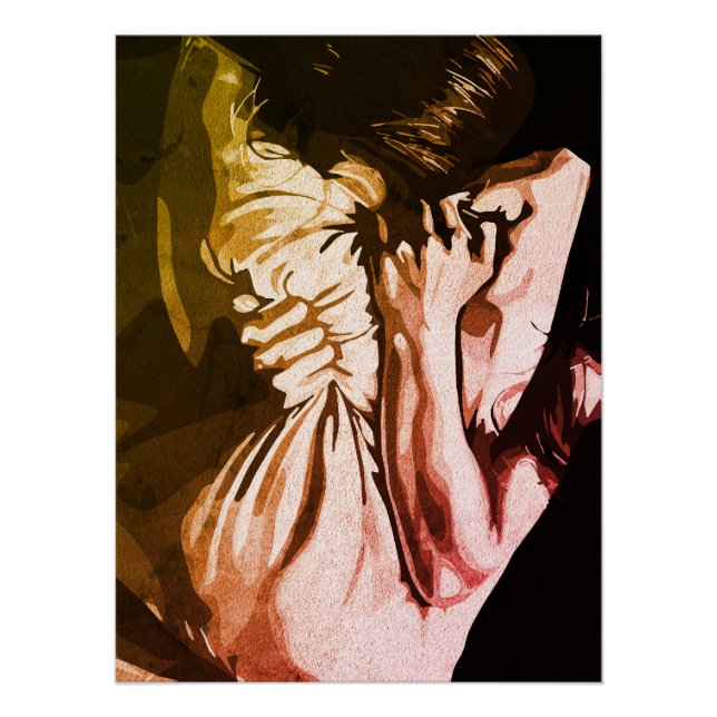 Silent Scream – Expression of Inner Turmoil Poster (Front)