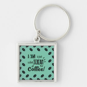 SILENT SCREAM KEYCHAIN
