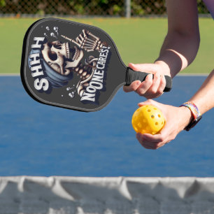 Silent Skeleton: Unveiling the Mysterious Bandanna Pickleball Paddle
