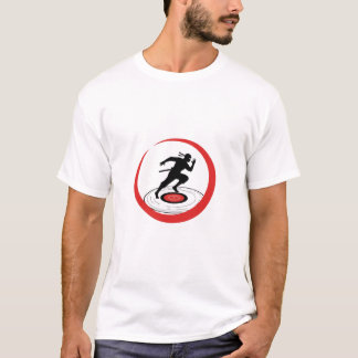 Silent Sonic Shinobi - Minimalist Ninja T-Shirt
