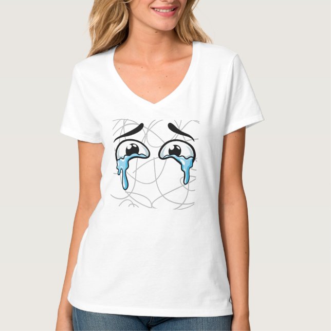 Silent Sorrow: The Unspoken Question.  T-Shirt (Front)