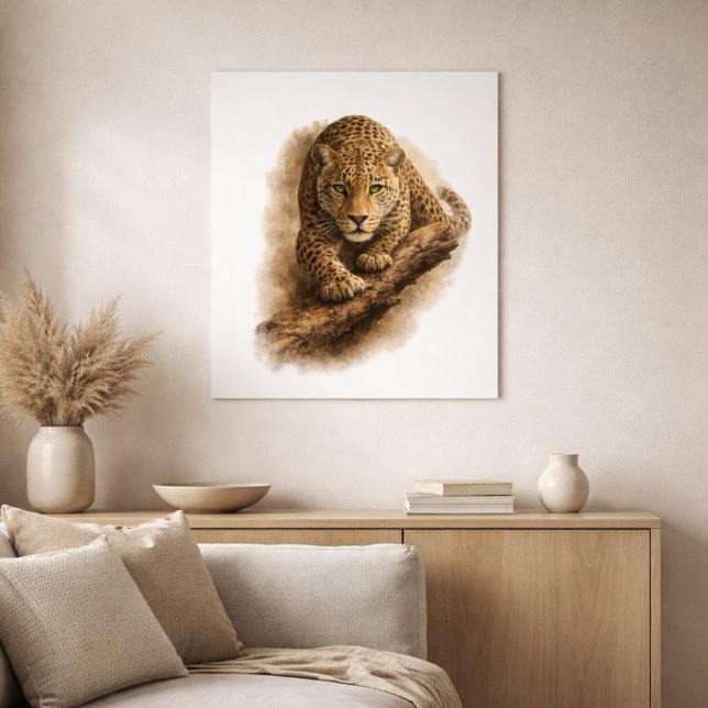 Silent Stalker — African Leopard Poster (Creator Uploaded)