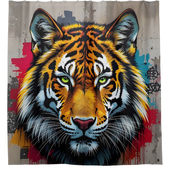 Silent Strength -  Shower Curtain (Front)