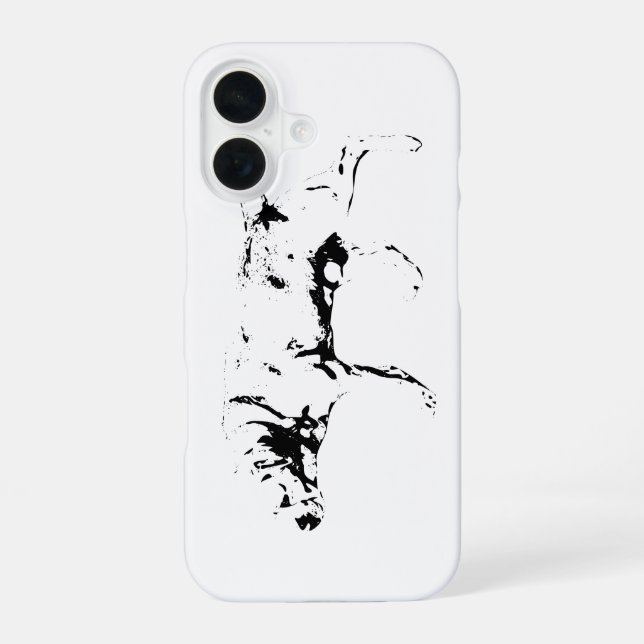 Silent Stride iPhone 16 Case (Back)
