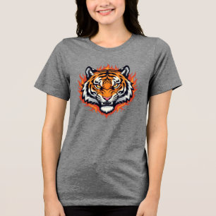 Silent Tiger – Precision and Power Tri-Blend Shirt