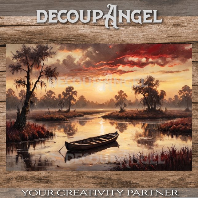 Silent Waters - Decoupage - Tissue Paper (Creator Uploaded)