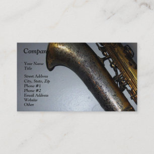 "Silently Waiting" Business Card