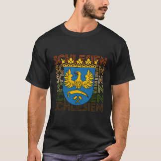 Silesia Schlesien Province Schlã¤Sing Poland Gery  T-Shirt