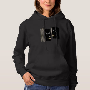 Silhouette Abstract Art Face Illustration Graphic Hoodie
