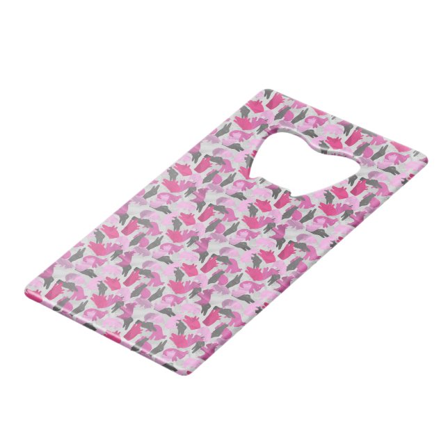 Silhouette Animal Camouflage Pink (Front Angled)
