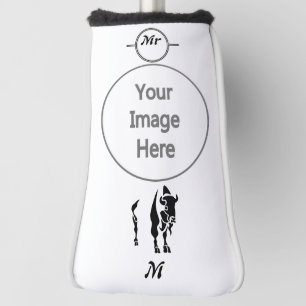 Silhouette Black Buffalo Golf Head Cover